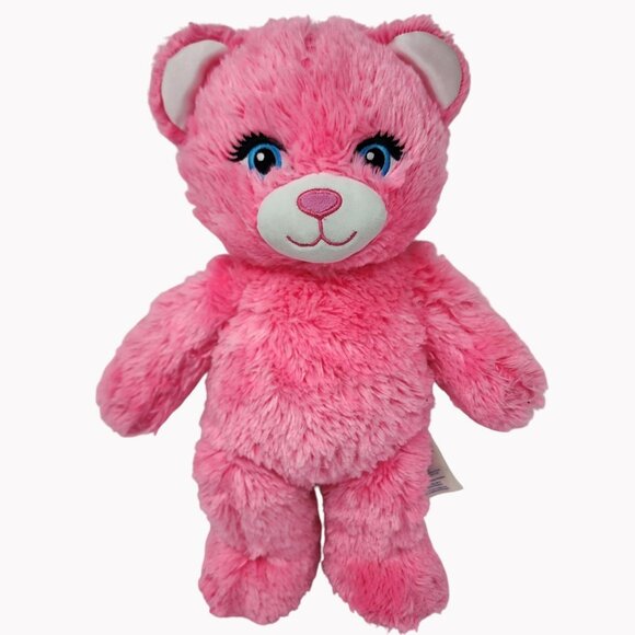 Build-A-Bear Workshop Barbie Pink 18" Plush Stuffed Teddy Bear Collectible - Picture 1 of 9